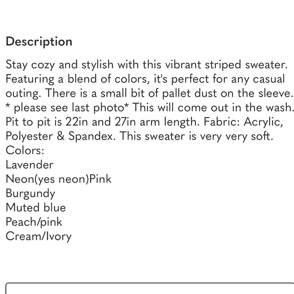 Loft Multicolor Stripe Scoop Neck Sweater - Pink, Light Blue & Burgundy - Picture 3 of 5